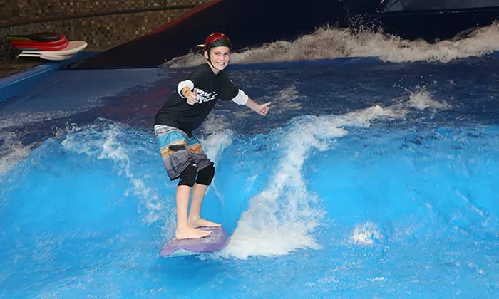Indoor Surfing or Boogie Boarding for One or Two Plus Food and Drink Voucher at Surf's Up NH (Up to 29%  Off) - Primary Image