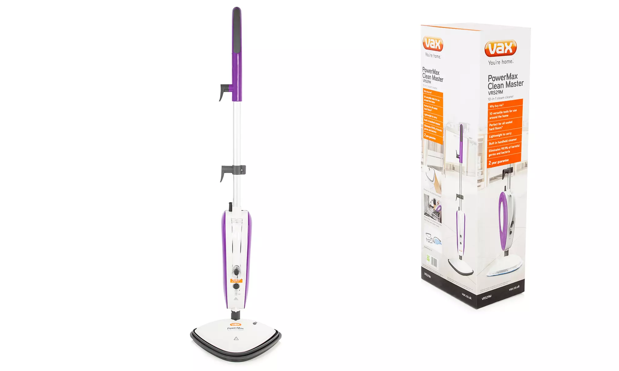 Vax 10 in 1 Steam Cleaner from £41.99 With Free Delivery (Up to 77% Off) - Primary Image
