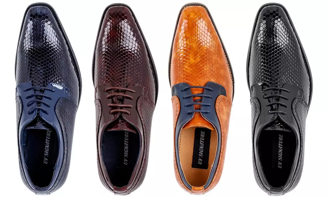 Signature Men's Derby Dress Shoes - Primary Image