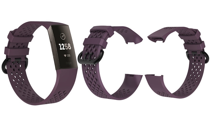 Image 9: Watch Band for Fitbit Charge 3