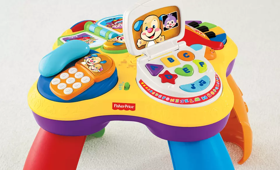 Fisher Price Laugh & Learn Puppy & Friends Learning Table. Free Returns. - Second Medium