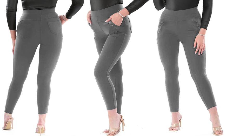 Image 5: Plus Size Smart Trousers