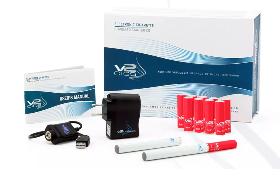 V2 Cigs Standard E-Cigarette Kit. Multiple Options Available. - Primary Image