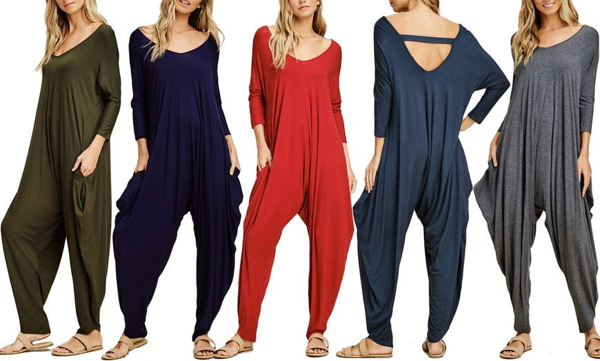 groupon harem jumpsuit