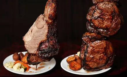 Brazilian Steak-House Meal with Cocktails, Wine, and Brazilian Coffee for Two or Four at Ekko de Brasil (Up to 51% Off) - Primary Image