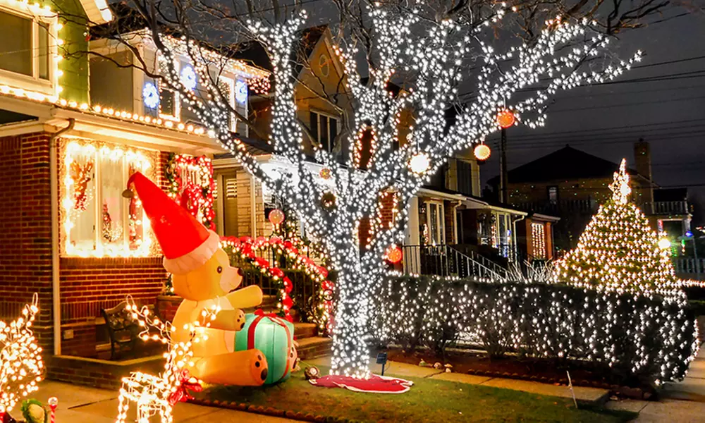 String of 100 LED Solar-Powered Fairy Lights - Primary Image