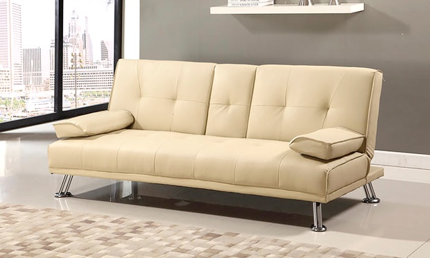 Indiana Three-Seater Sofa Bed | Groupon Goods