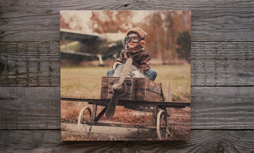 Image 8: Photo Print on Plywood Canvas