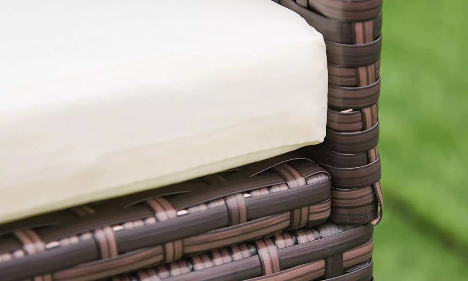 Two Outsunny Rattan-Effect Armchairs