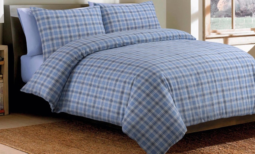 Image 9: Brushed Cotton Duvet Set