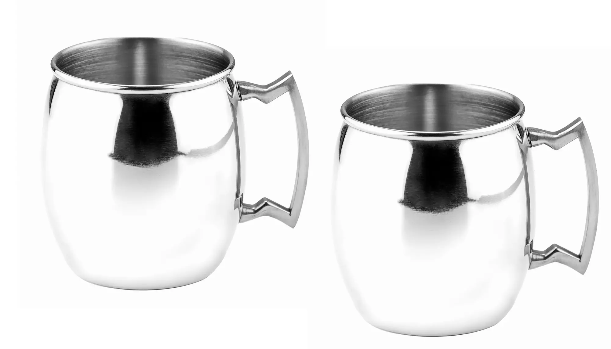 16 Oz. Stainless Steel Moscow Mule Mug 2-Pack - Second Medium