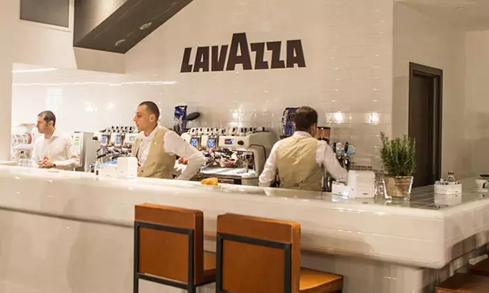$10 for Four Groupons, Each Good for $5 Worth of Espresso and Café Cuisine at Lavazza Espression ($20 Total Value) - Primary Image