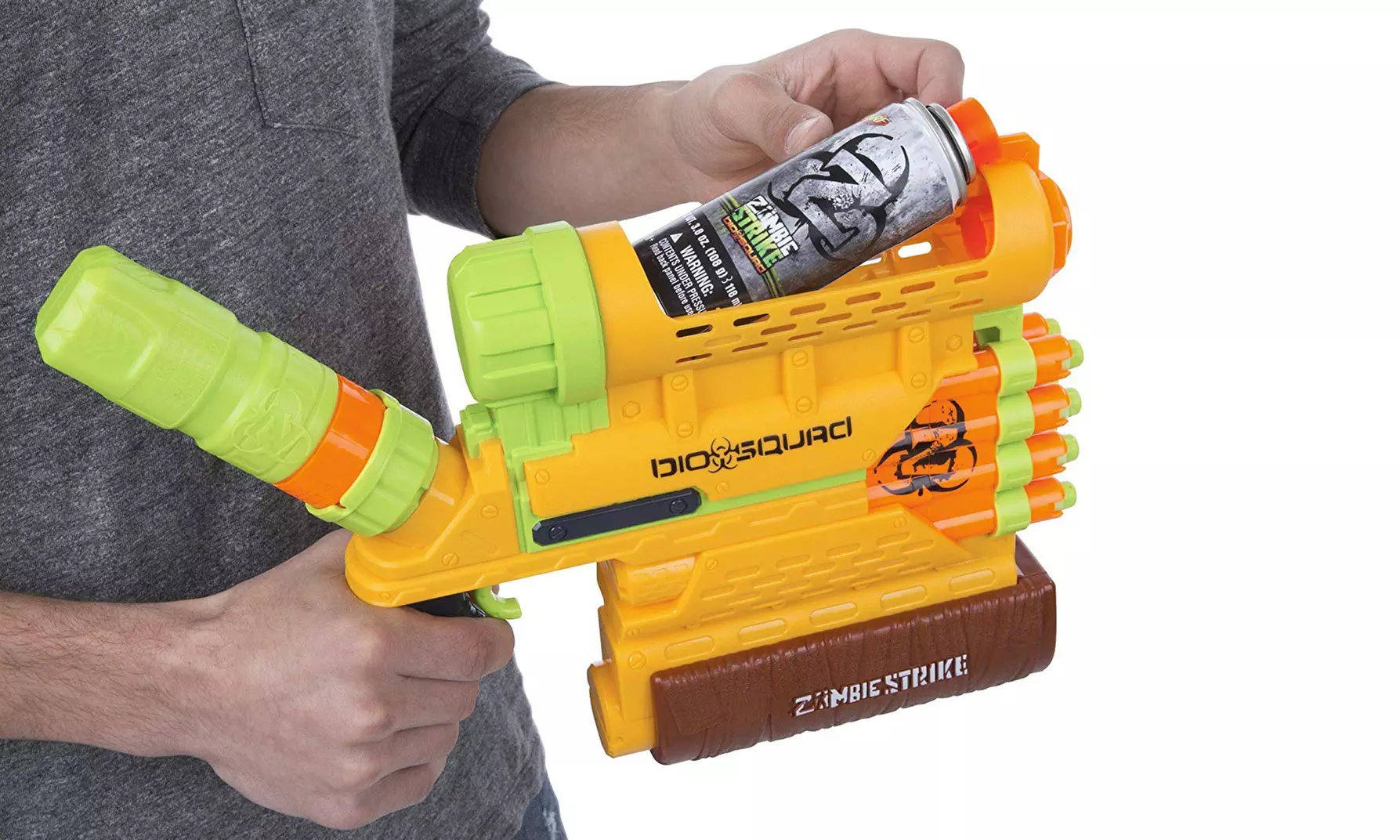Nerf Zombie Strike Biosquad Zombie Abolisher ZR-800 Blaster - Second Medium