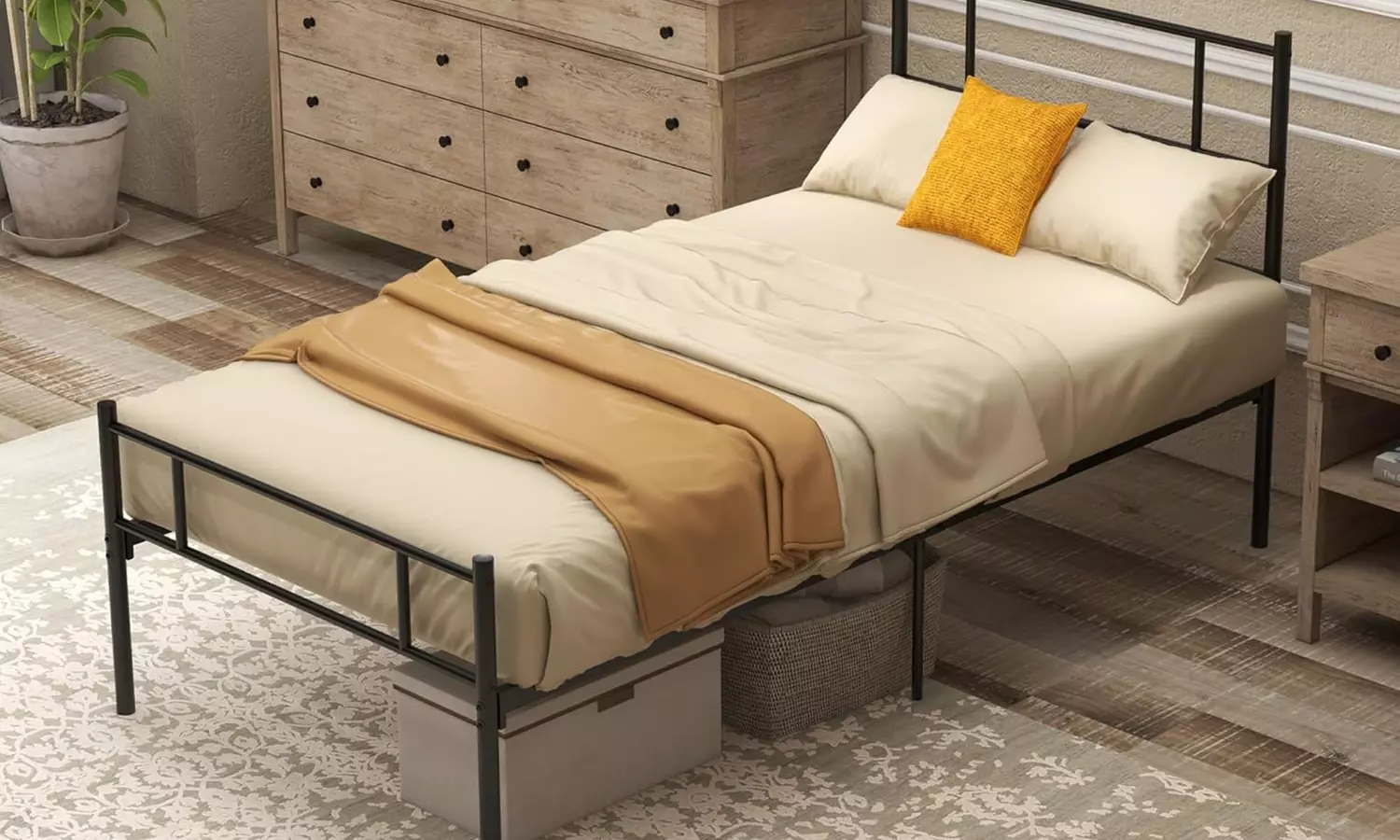 HomCom Single Bed Frame - Primary Image