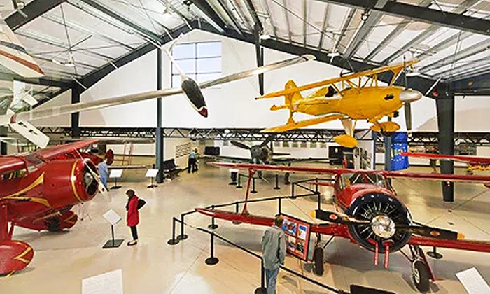Museum Visit for Two Adults or Seniors, or Two Adults and Two Children at Museum of Flying (Up to 48% Off) - Primary Image