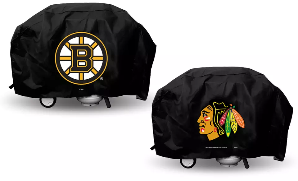 ﻿Economy or Deluxe NHL Team Grill Covers. Multiple Teams Available. Free Returns.   - Primary Image