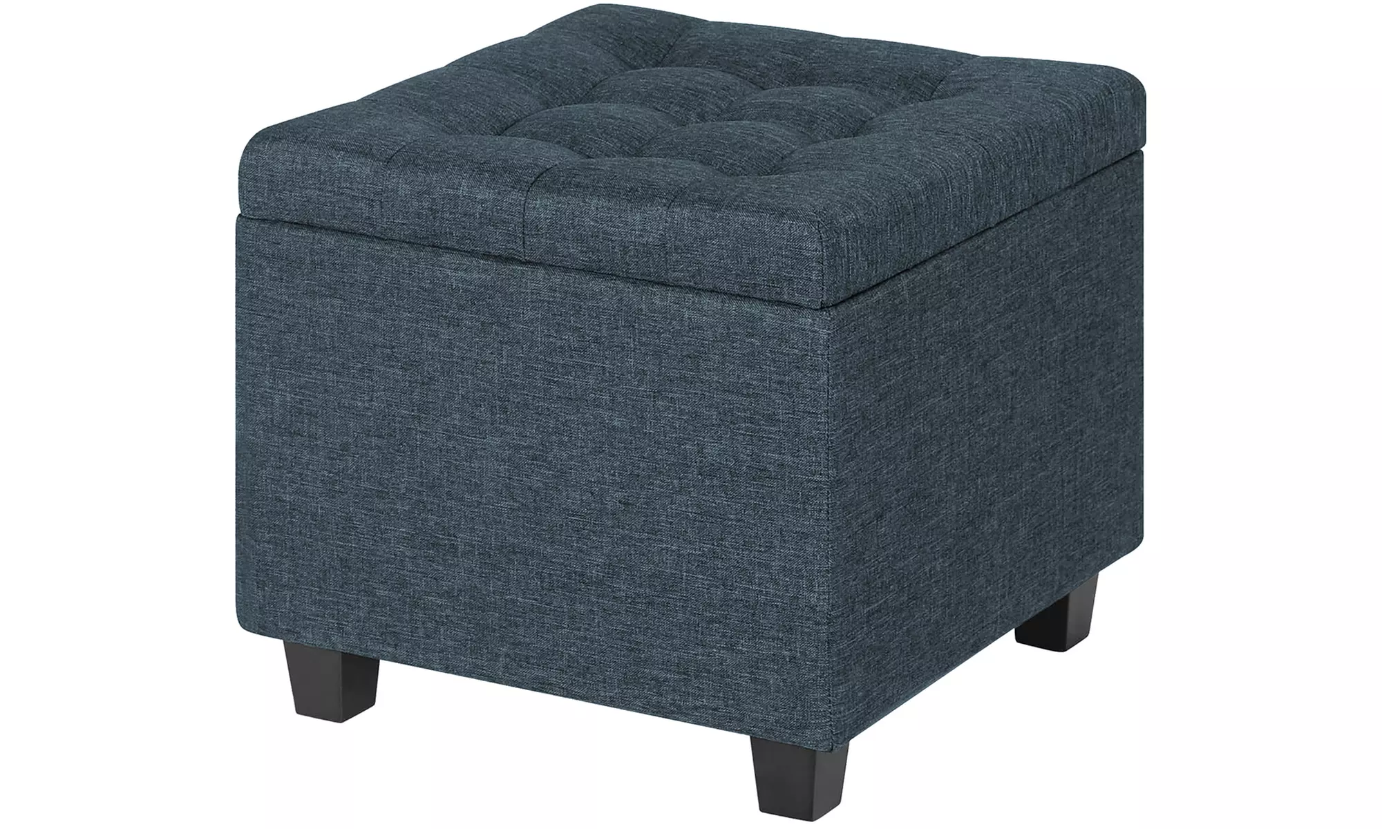 Pouf avec espace de rangement