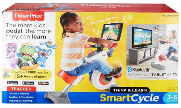 fisher price tablet bike