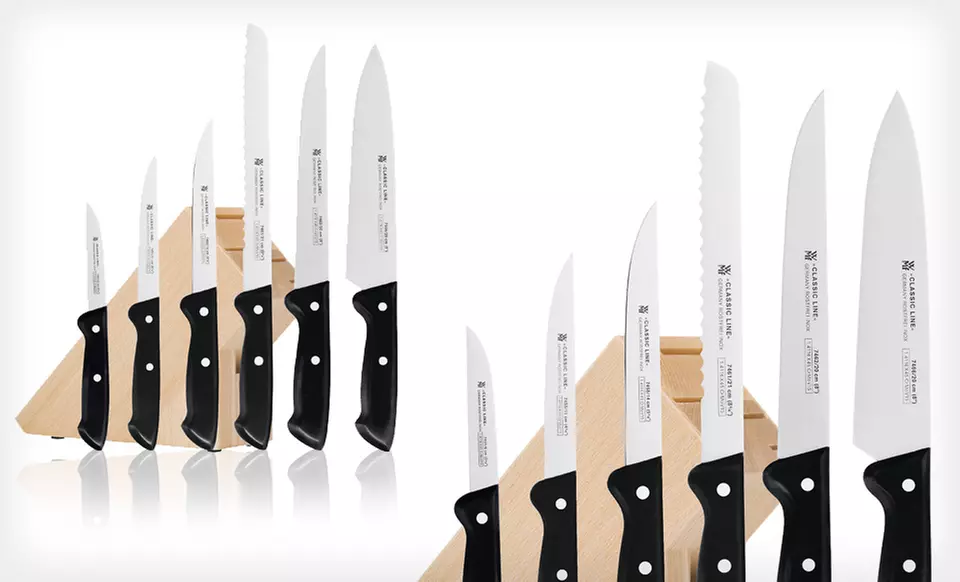 $49 for a WMF Classic Seven-Piece Knife Set ($200 List Price). Free Shipping and Free Returns. - Primary Image