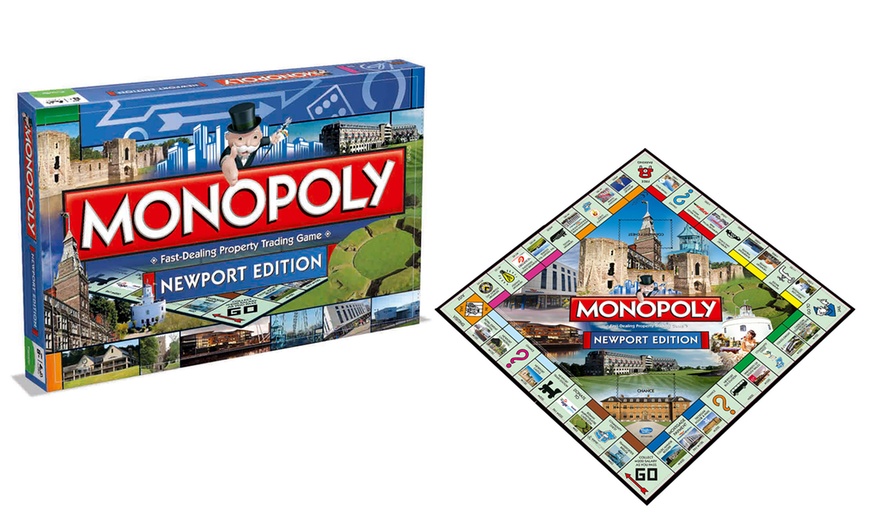 Image 1: Winning Moves Monopoly Newport