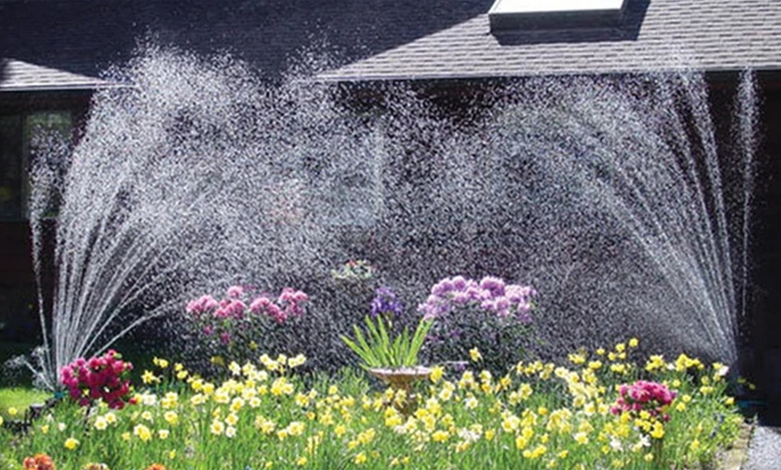 Image 5: 360-Degree Garden Automatic Sprinkler