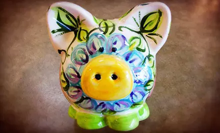 $10 for $20 Worth of Paint-Your-Own Pottery at Petroglyph Ceramic Lounge - Primary Image