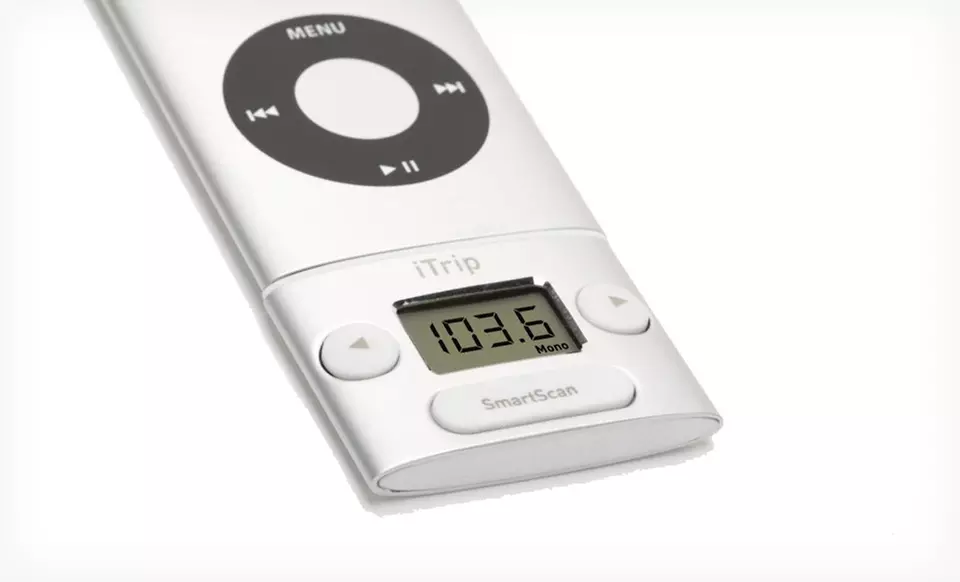 $6.99 for a Griffin iTrip Wireless FM Transmitter (NA22039) ($49.99 List Price). Free Returns. - Primary Image