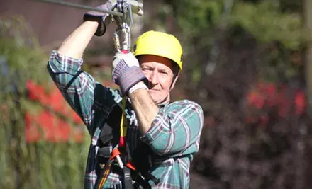 2-Hour Laser-Tag Adventure or 10-Leg Zipline Tour at Kersey Valley in High Point (Up to 51% Off) - Primary Image