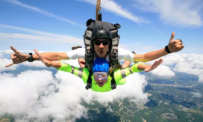 $159 for a Tandem Skydive Jump from Skydive Pepperell ($235 Value) - Primary Image