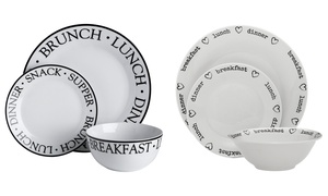 12-Piece Porcelain Dinner Set