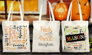 Up to 45% Off Trick-or-Treat Tote Bag from GiftsForYouNow.com