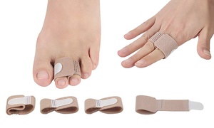 Five-Pack Fabric Toe Supports