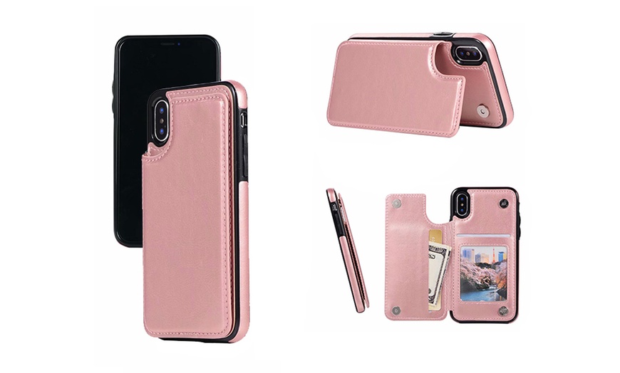 Image 14: Leren iPhone-hoes