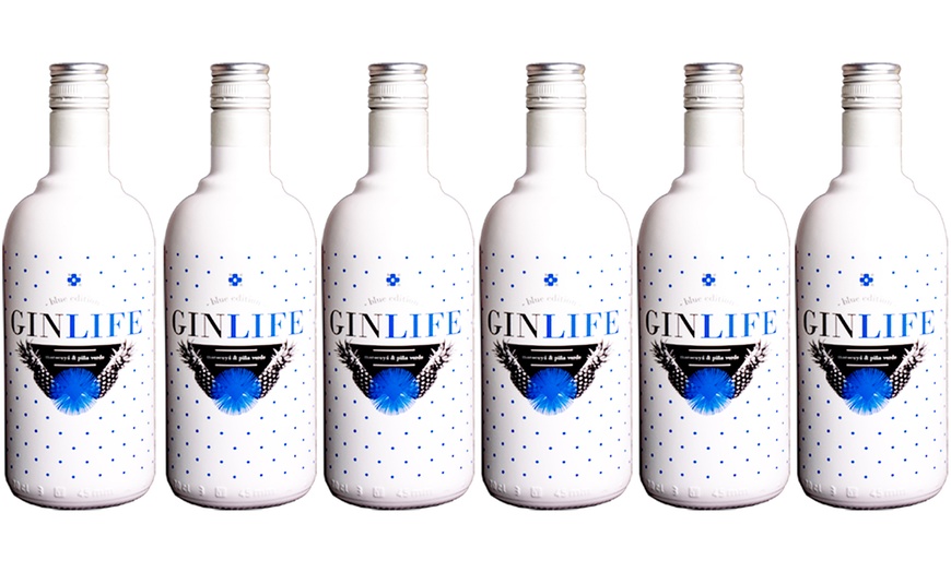 Image 12: Six Bottles of Alma Wine, Velvet Sparkling Wine or Gin Life Blue