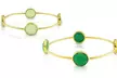 Sofia B Gold-Plated Bangles and Earrings (Up to 75% Off). Free Shipping and Returns. - Second Medium