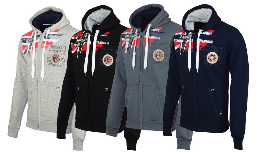 Image 1: Geographical Norway Hooded Jacket