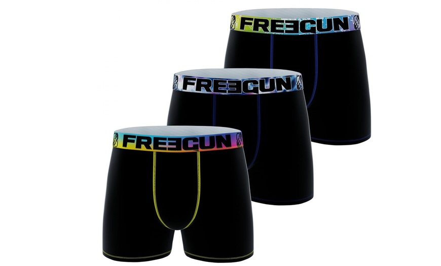 Image 3: Lot de 3 ou 4 boxers Freegun "Rainbow" ou "Signature"