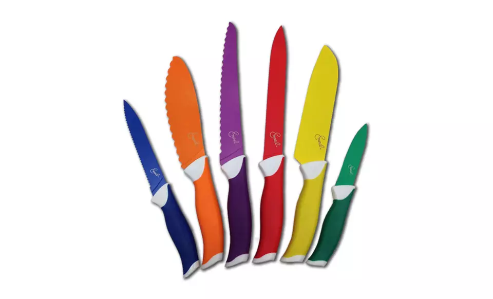 Emeril 6-Piece Knife Set. Free Returns. - Primary Image
