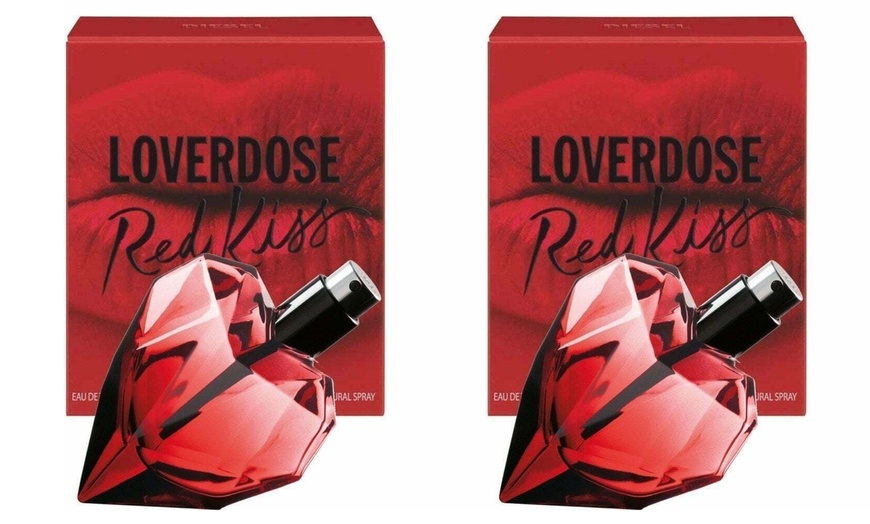 Image 2: One or Two Diesel Loverdose Red Kiss 50ml Eau de Parfum Sprays