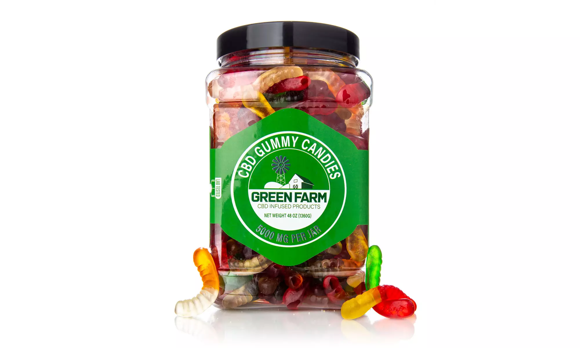 Green Farm Tasty Gummies for Sleep and Anxiety from Green Farm (500MG-5000MG)
