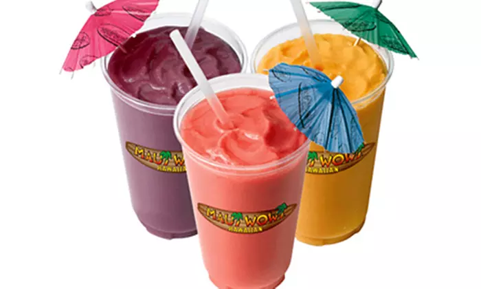 $16for 4 vouchers, Each Good for $32 Worth of Drinks - Maui Wowi Hawaiian Coffee & Smoothies ($32 Value) - Primary Image