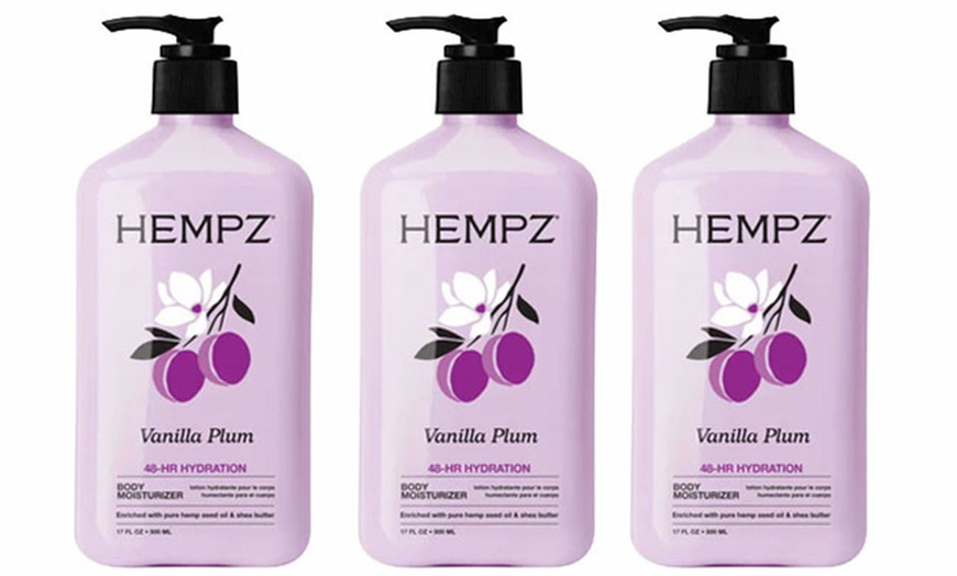 Image 35: Hempz Herbal Body Moisturizer Lotion 17oz each (2 or 3 Pack) 