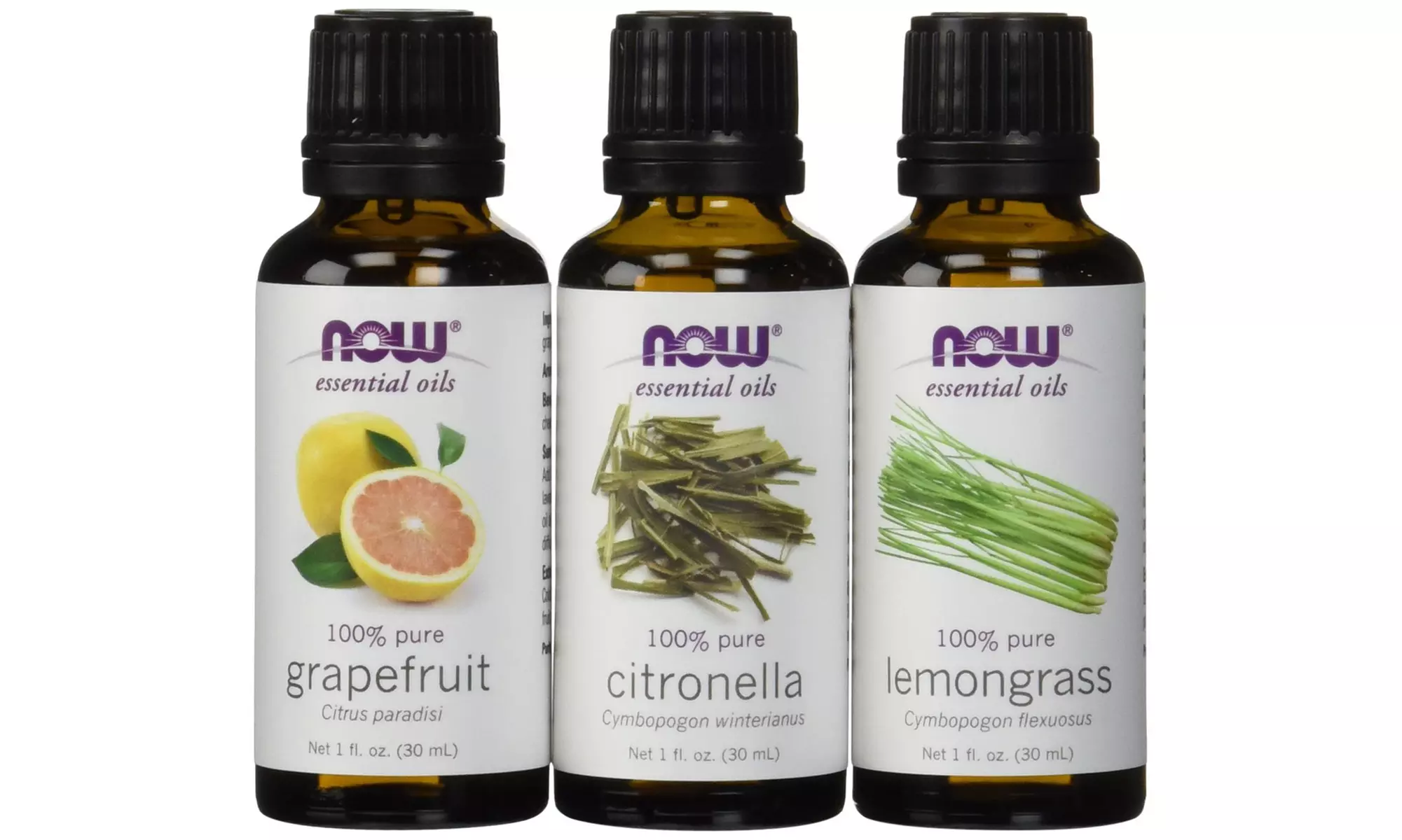 Now Foods Mosquito Repellent Essential Oils Set (3-Pack) - Primary Image