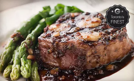 $69 for a Three-Course Prix Fixe Modern Steak-House Dinner for Two at Prime ($140 Value) - Primary Image