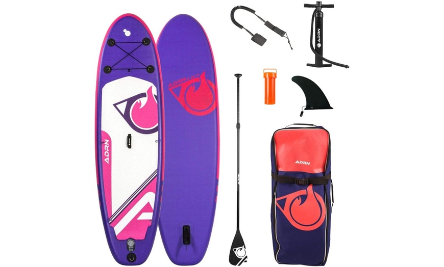 Image 3: Tabla de paddle surf hinchable con accesorios ADRN