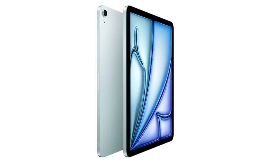 Image 2: Apple iPad Air 6 de 128 GB en color azul reacondicionado