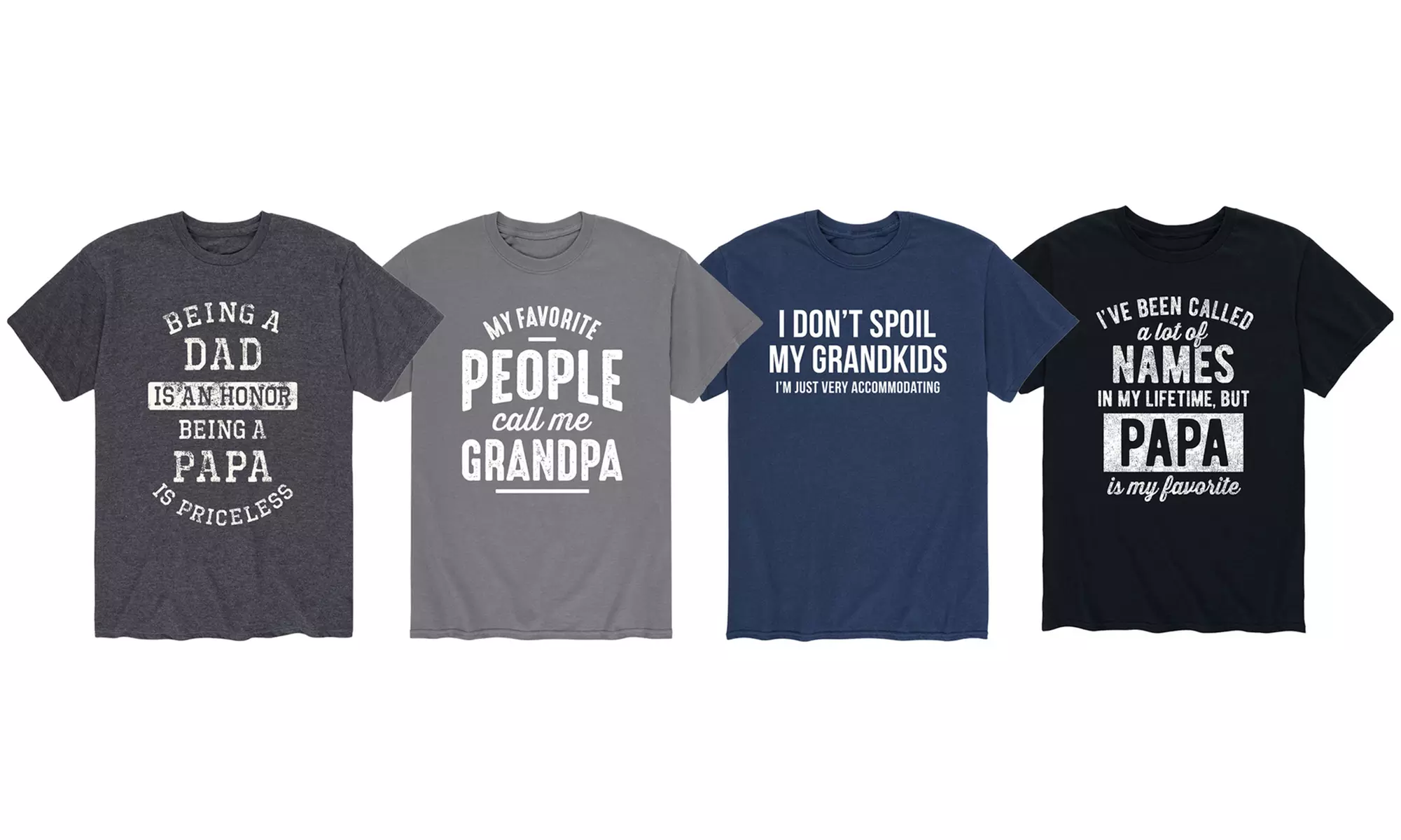 Men's Father's Day Tees for Grandpa (S-3XL) - Primary Image