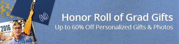 Up to 60% Off Graduation Gifts & Photos!