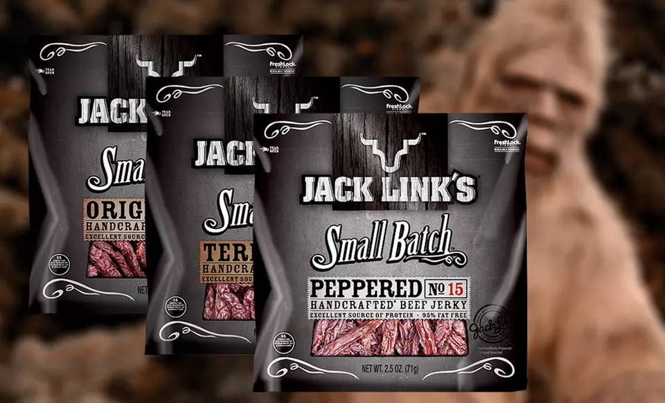 8 Packages of Jack Link's Small-Batch Beef Jerky in Original, Peppered, or Teriyaki - Primary Image