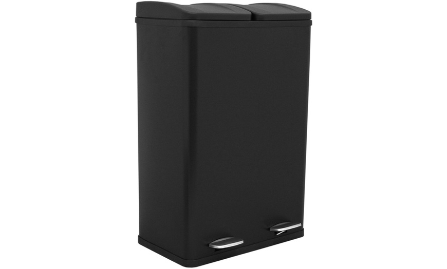 Image 7: Dual Pedal Bin 60L